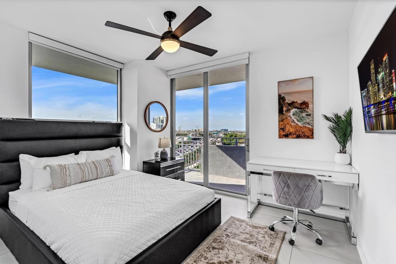 Appartement Chic 3 Bed Retreat Mins Brickell With Free Parking